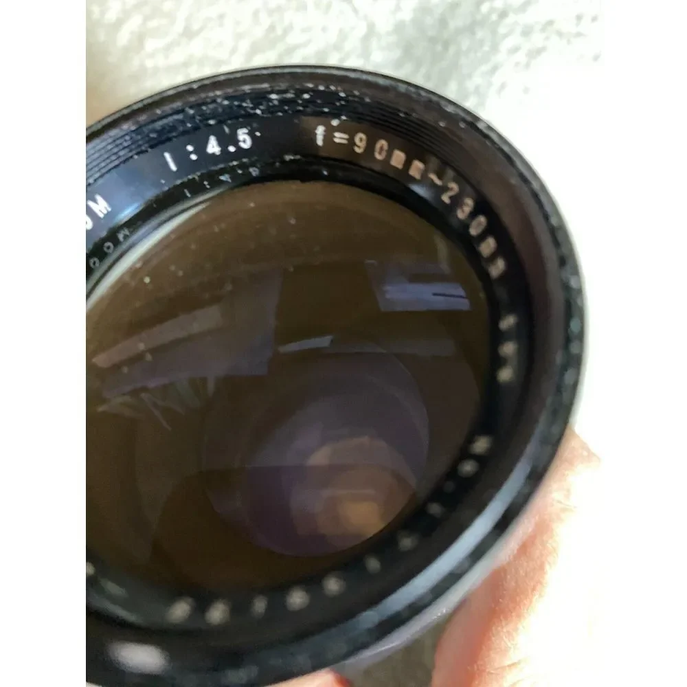 SOLIGOR AUTO-ZOOM LENS I:4.5 F=9OMM -230MM 58‎